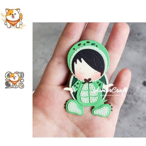Tortoise Baby Animal Metal Cutting Dies Mold Knife Scrapbooking Stencil Embossing Craft Die Cuts Card Making New Dies For 2020