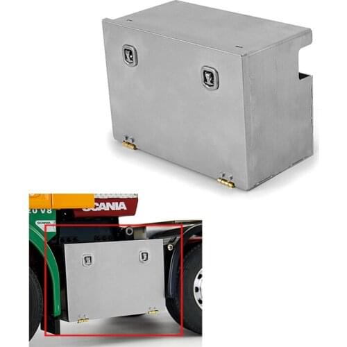 LESU Metal Tool Box Tank for 1/14 RC DIY TMY Tractor Truck Trailer Car Model TH14129-SMT3