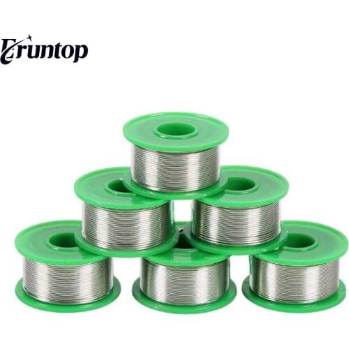 1PCS 50g Lead Free Solder Wire Sn99.3 Cu0.7 Diameter 0.6/0.8/1.0/1.2/1.5/2.0mm Tin Rosin Soldering Wires