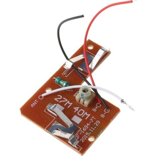 4CH RC Remote Control 27MHz Circuit PCB Transmitter and Receiver Board with Antenna Radio System for Car Toy J2HD