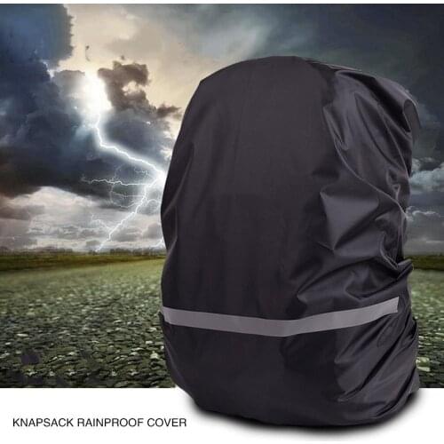 30L-40L Adjustable Reflective Waterproof Backpack Rain Cover Portable Outdoor Climbing Hiking Night Safety Raincover Case Bag