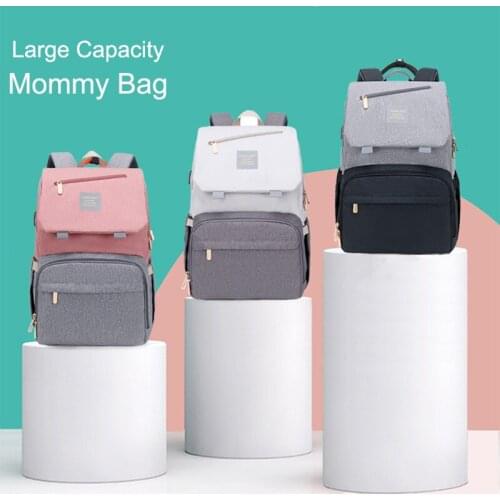 Baby Diaper Bag Large Capacity Mommy Backpack For Mom Maternity Baby Nappy Nursing Bags Travel Diaper Backpack for Stroller Kit
