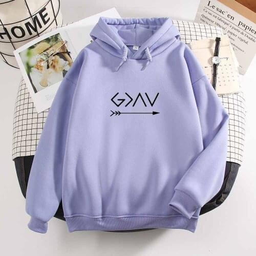 Spring Autumn Harajuku Hoodie Printed Hoodies Women Love Arrow Loose Sweatshirt Hip Hop Plus Size Long Sleeve Female Tops