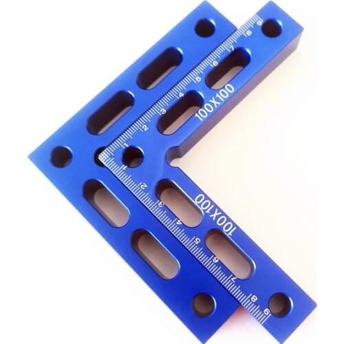 100mm 1pcs Precision Woodworking Tools L-Squre Minisquare Mini Clamping Squares