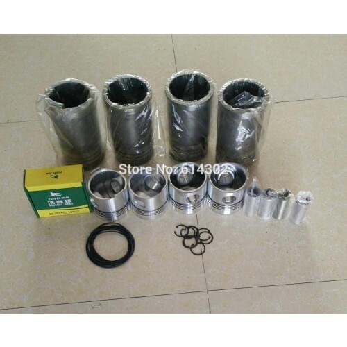 1 set of piston , piston rings , piston pins and cylinder liner and O ring seals for ZH4100D ZH4100ZD ZH4100P/ZP diesel engine