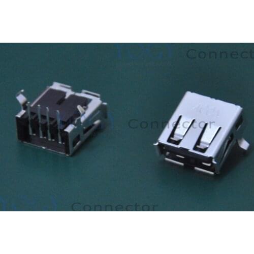 10pcs 14mm laptop common use USB Jack Socket fit for laptop motherboard usb board female usb connector port