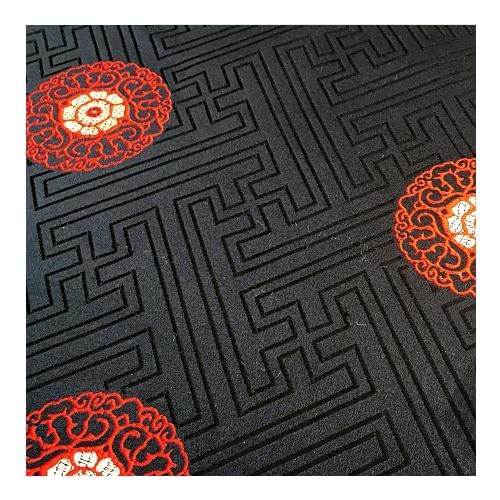 75cm*100cm Brocade fabric costume clothing ethnic Tibetan antique kimono fabric festive scene layout fabric dress diy cloth