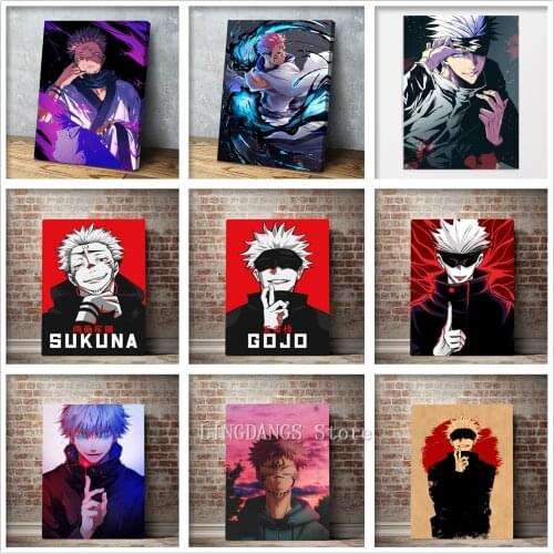 5D DIY Diamond Painting Anime Jujutsu Kaisen Itadori Yuji Fushiguro Megumi Diamond Mosaic Embroidery Cross Stitch Art Home Decor