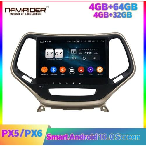 PX5 PX6 Car Radio Stereo Android Player For JEEP Cherokee 2016 2017 Carplay Head Unit Auto Multimedia GPS Navigation Autoradio