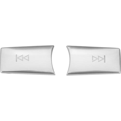 Car Multimedia Volume Buttons Stickers Cover Trim for Mercedes Benz A B C E CLA GLA CLS GLK ML Class W204 W212 Class