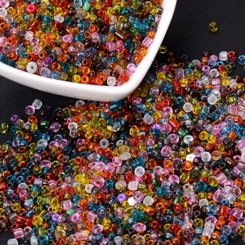 3mm 500pcs/Lot Czech Glass Seed Beads Austria Crystal Round Spacer Beads For DIY Jewelry Making Bracelet Accessories