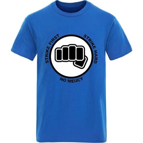 Cobra Kai Print Oversize Mens T-shirts High Quality Fashion Tops Tee Shirts Retro Casual Clothing Outdoor 2020 Ropa De Hombre