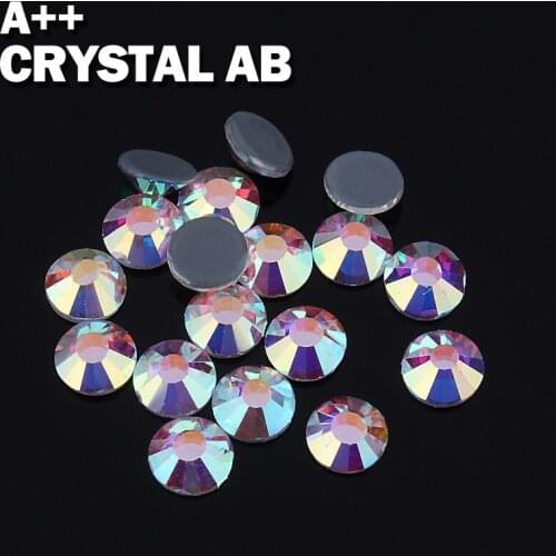 Hot fix loose flat back rhinestone ss20 crystal ab super cutting shiny with 14 7 big and 7 small facets free shipping service