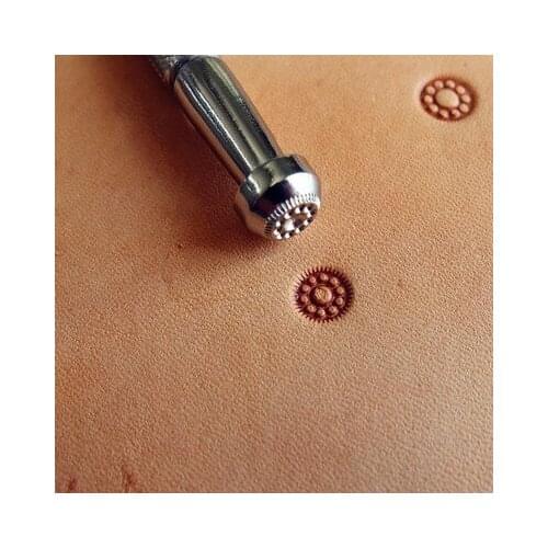 Diy Leather Engraving Tools Craft Alloy Metal Leather Craft Tools Flower Bud Stamp Tools Leathercraft Patterns Tool