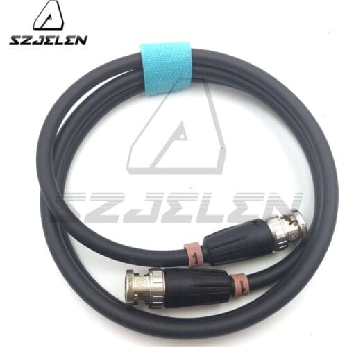 12G HD-SDI Video coaxial Cable,Neutrik BNC PLUG TO BNC, CANARE LV-61S 75 OHM BNC CABLE,Cable length 1M