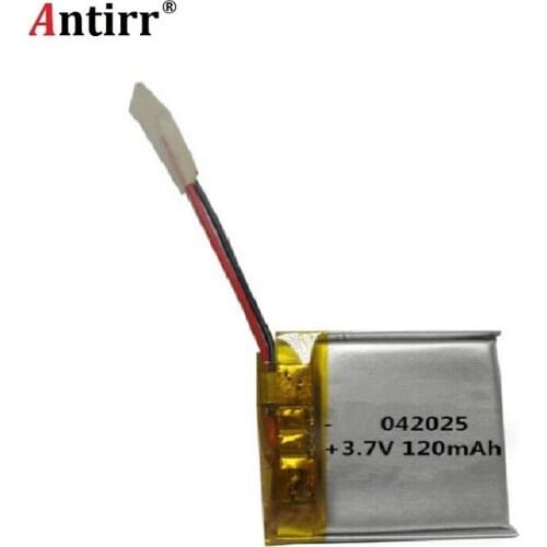 3.7V 120mAh 402025 Lithium Polymer Li-Po li-ion Rechargeable Battery cell For Mp3 MP4 MP5 GPS PSP mobile bluetooth earphone