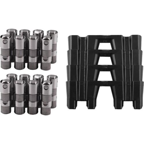 Upgraded Steel Hydraulic Roller Lifters with Guide Trays 12499225 for GMC LS2 LS7