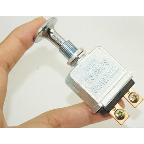 Push Pull Switch 75 amp For 27 29 32 33 34 35 36 37 38 39 40 47 49 50 Pontiac
