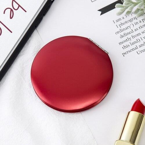 CASHOU34 New Women Small Makeup Mirror Cosmetic Magnifying Make Up Mirror for Purse Travel Bag Mirror