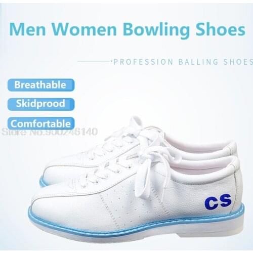Bowling Shoes For Men Women Breathable Sports Shoes Bowling Supplies Skidproof Sole Training Sneaker Plus Size Eu34-47