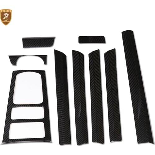 Carbon Fiber Interior Dashboard Trims For Porsche Cayenne 2011 2012 2013 2014 2015 2016 2017 Car Accessories