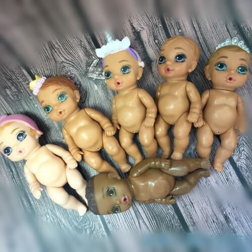 Plastic doll hand and foot can move Xiafu Handheld Doll Unicorn Limbs Movable Baby Play Toys gift for children