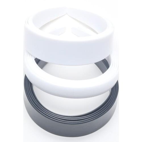 10Pcs New 1.9 /3.8CM Wide Plastic Hairbands Flat Headbands For Women Girls Black White Pad Diy Bezel Hoops Material