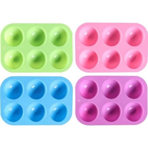 Silicone Cake Model Chocolate Fudge Molds Pearl Ball Shape DIY Kitchen Baking Cake Tool Decoration Reusable Food-Grade