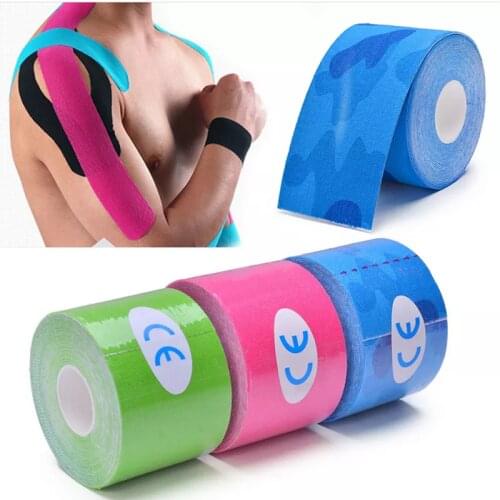 Face Tapes Cotton Adhesive Bandage Elastic Tape For Relief Wrinkle Muscle Tapes Adhesive Physiotherapy Knee Pain First-aid Kit