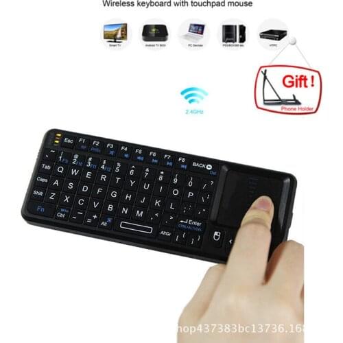 2021 Hot Sale Multimedia Keyboard Wireless Connect Air Mouse with Backlit Best Ergonomics Design