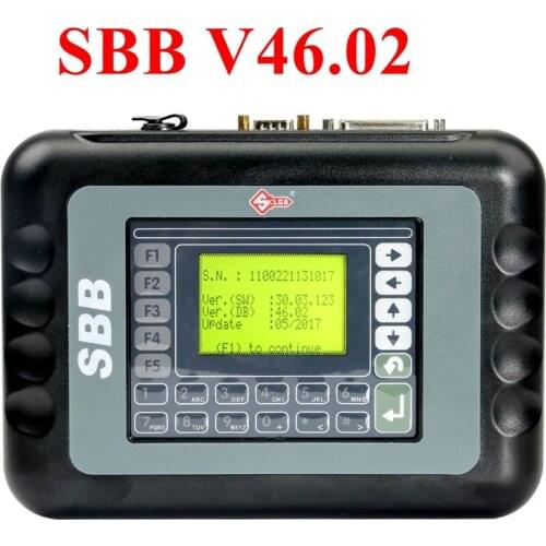 2021 High Quality SBB V46.02 Version Auto Programmer car key matching instrument SBB main unit diagnostic tool Multi-language