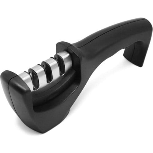 Knife Sharpener 3 Stages Professional Kitchen Sharpening Stone Grinder Knives Whetstone Tungsten Diamond Ceramic Sharpener Tool