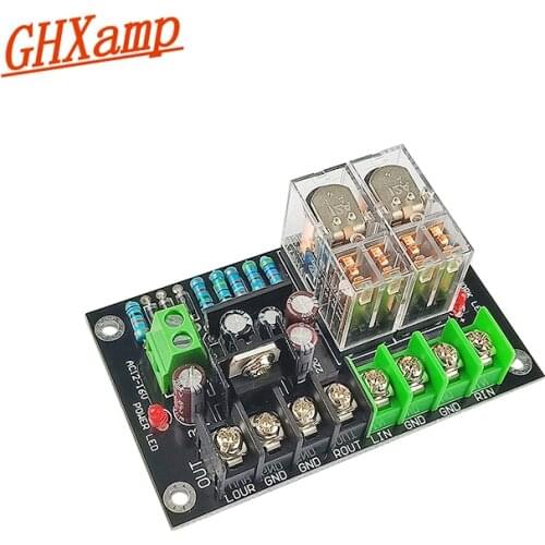 300W*2 Dual-parallel Omron relay Dual-channel Speaker Protection Board
