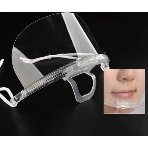 5/10pcs Transparent Masks Breathable Environmental Face Mouth Mask Anti-Dust for Tattoo/Microblading/Beauty Salon/Restaurant