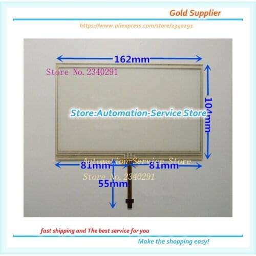 7 Inch Touch Screen For Car Navigation Screen Industrial Touch Panel 162*104 (Glass Thickness 1.8mm)