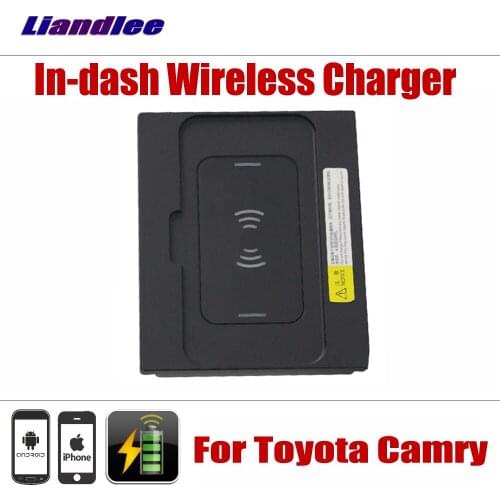 Accessories For Toyota Camry 2018-2019 Special hidden In-dash Car Wireless Charger Storage For IPhone Android Battery Charger