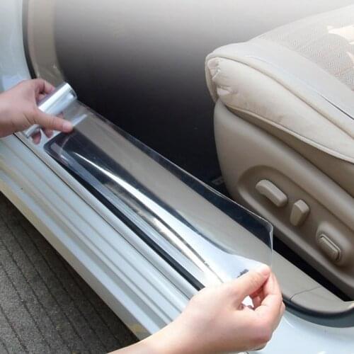 DIY 2M Car Styling 10/15/20CMPaint Protect Sticker Door Bowl Rearview Mirror Protector Vinyl Film Car Full Body Decorate Sticker