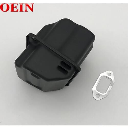 Exhaust Muffler For Stihl 024 026 MS240 MS260 Chainsaw Spare Parts 1121-140-0604 UK Muffler Gasket kit accessories