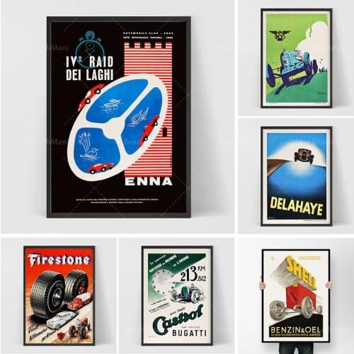 Racing typografisk affisch hd