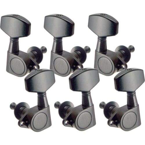 6 Pcs Sealed Tuning Pegs Tuners Machine Heads for Electric Guitars