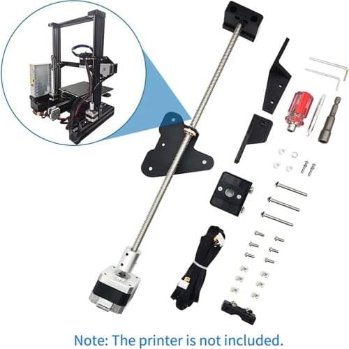 Dual Z Axis Lead Screw Upgrade Kits for Creality CR10 Ender3 Pro 3D Printer Accessories Impressora 3D Ender 3 Pro Dual Z Axis