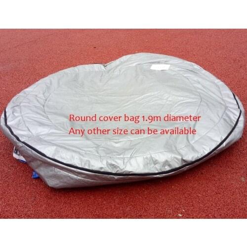 ROUND hot tub spa cover UV insulated Cover bag diameter 190cm x 90cm high Other Size can be available