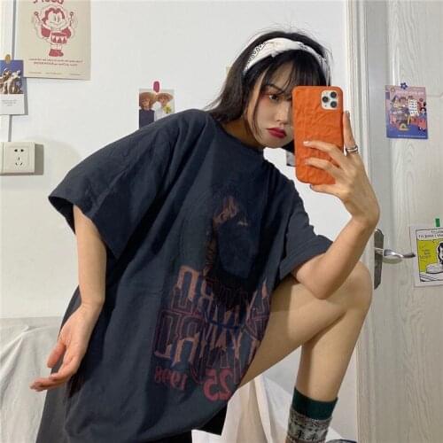 Women's Loose T-Shirts Mesonoxian China