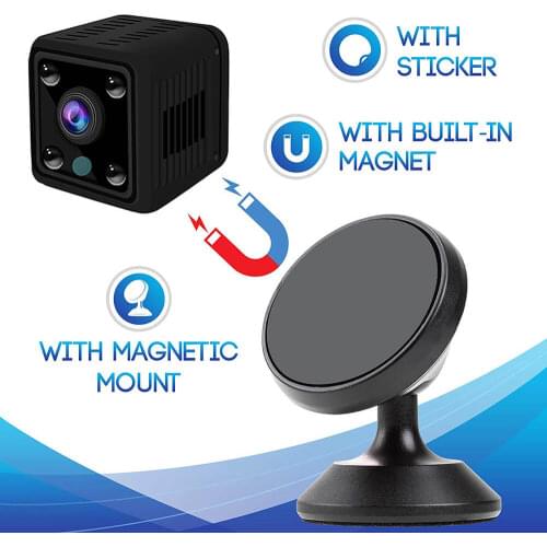 Mini Camera Bracket for Video Surveillance Security Cameras Adjustable Wall Ceiling Mount With magnetic bracket