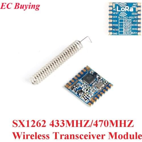 SX1262 LoRa Wireless Transceiver Module 433MHZ 470MHZ Ultra-low Communication Module 433M 470M SPI Interface