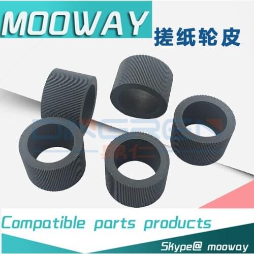 MOOWAY pickup roller for Kodak i150 i160 i1410 i1405 i1420 i1440 i2800 feed paper pickup roller skin 5pcs