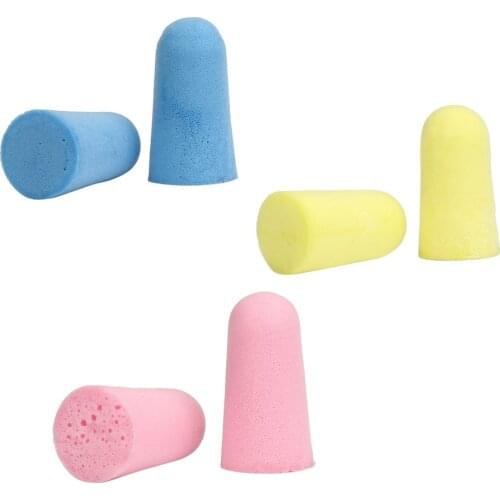 Soft Silicone Ear Plugs Sound Insulation Ear Protection Earplugs Anti Noise Snoring Sleeping Plugs For Travel Noise Reduction