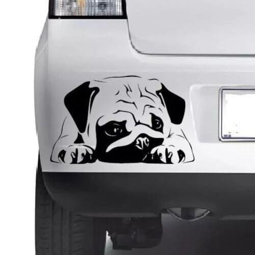 Pet dog car stickers cross country diesel vehicle motorcycle supplies external accessories decoration car fun Decal PVC