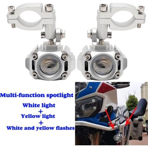 Fog Lights For Honda CRF1100L CRF 1100L CRF1100 L Africa Twin LED Auxiliary Fog Light Driving Lamp Motorcycle Accessories
