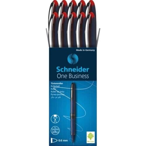 SERESSTORE Schneider One Business 0,6 Mm Roller Signing Pen Black Blue Red Green-pen-pens-note book set with pen-fine point pen